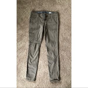 Anthropologie skinny cargo pants size 27